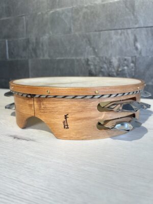 PANDEIRETA MARIL 10 P FERREÑAS PAREADAS A MAN COR CEREIXO - Imaxe 2